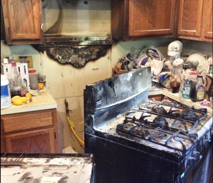 kitchen fire damage